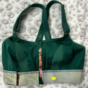 GUC Shefit Ultimate Sports Bra Green/Floral